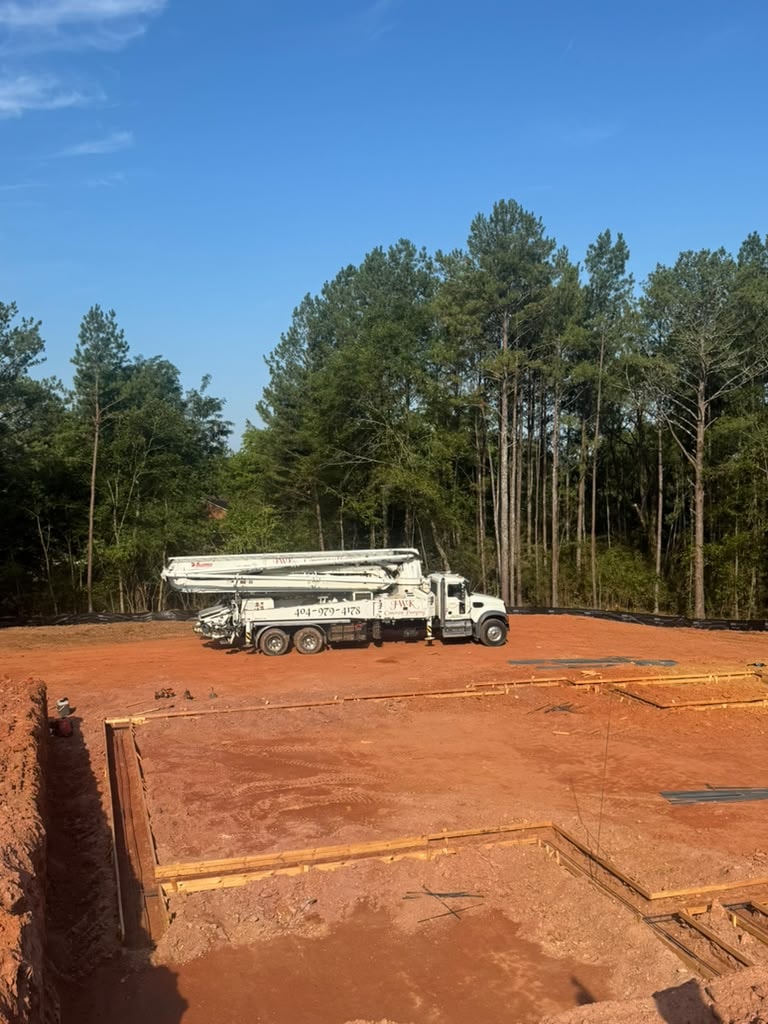 Concrete Pump Site