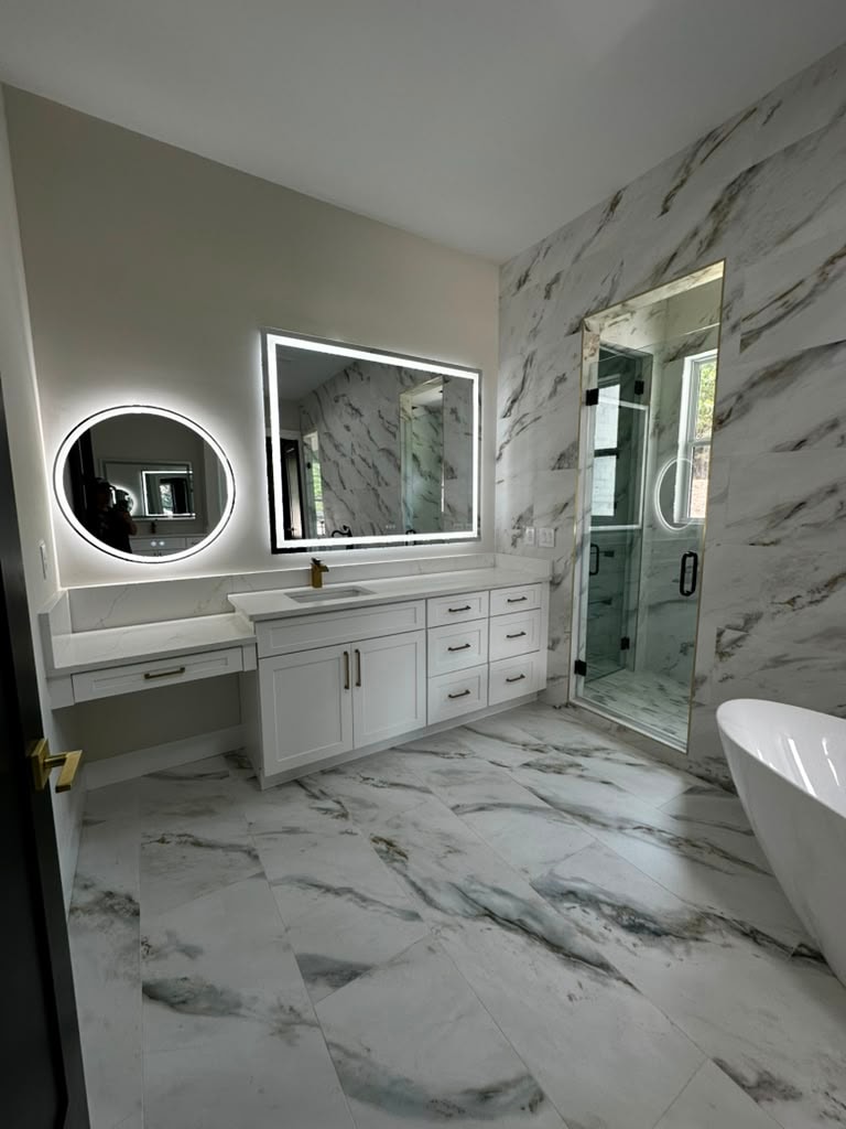 Luxury Marble Master Bath