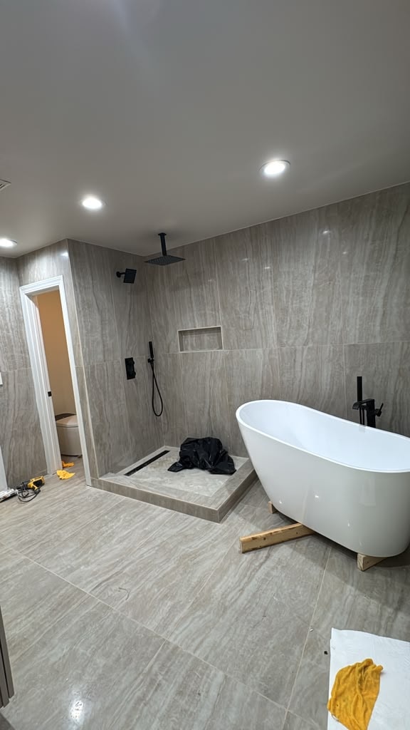 Shower & Tile — after