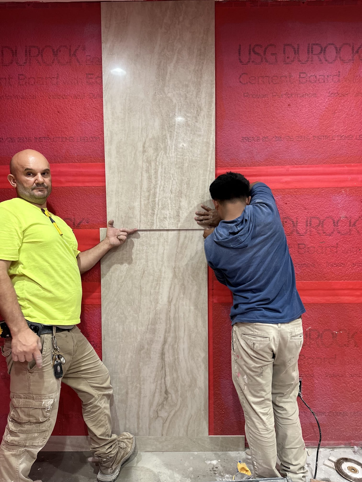 Marble Tile Installation