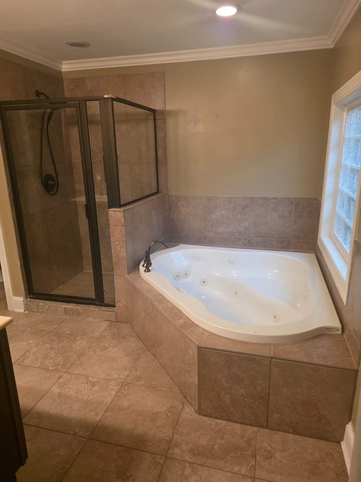 Shower & Tile — before