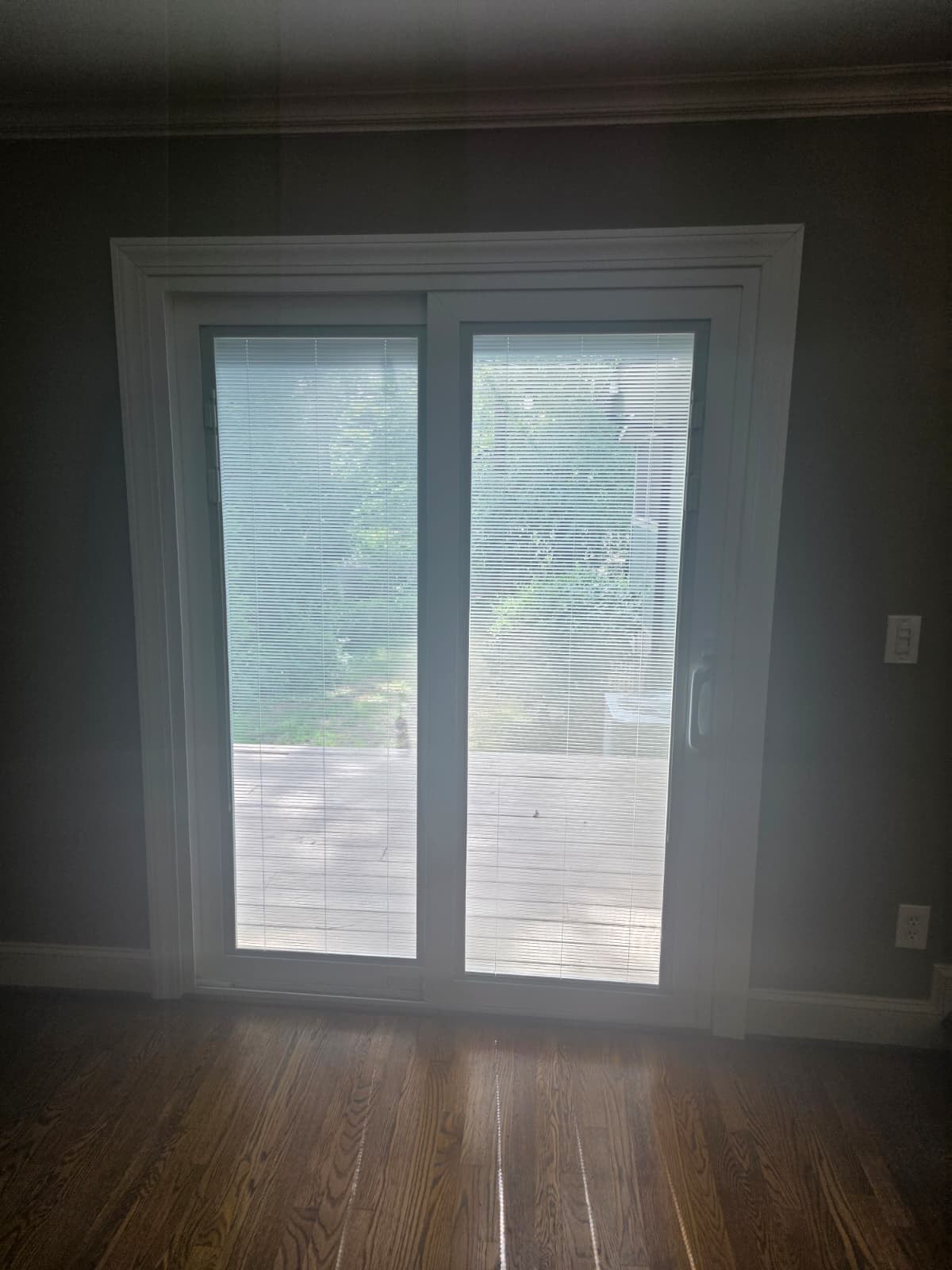 Patio Door — before